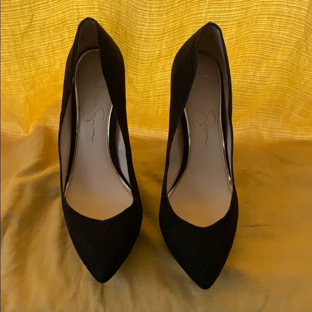 Sexy Jessica Simpson platform high heels - Picture 2 of 6